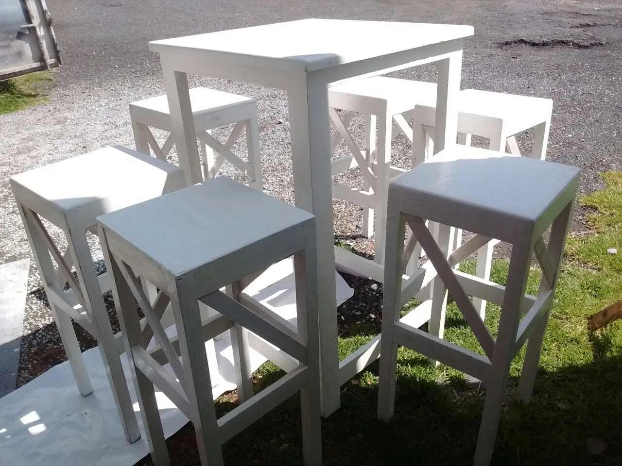 Periqueras (mesas altas) en renta - Perfect Host CDMX